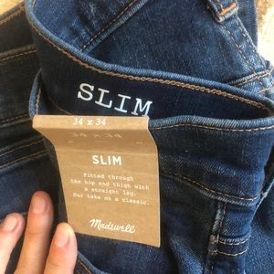 Madewell Slim Jeans
